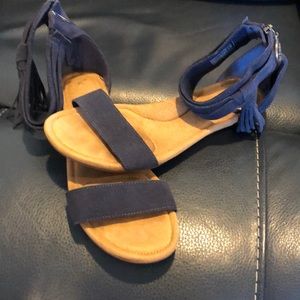 Navy Sandals